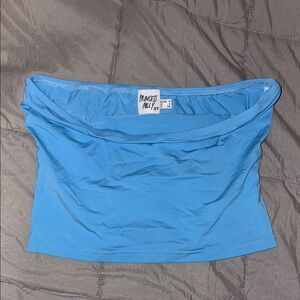 Princess Polly Blue Tube Top